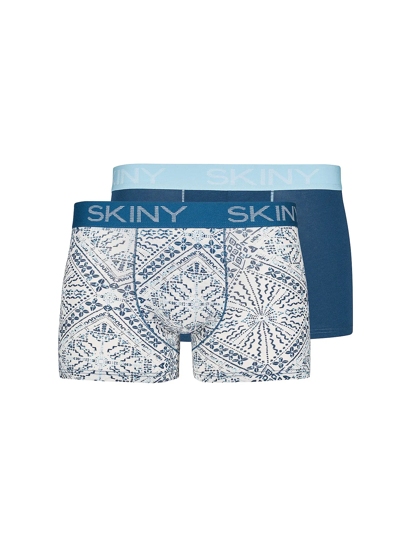 SKINY | Pants 2-er Pkg ombreblue check selection | blau